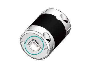 カップリング軸穴・キー溝追加工サービス